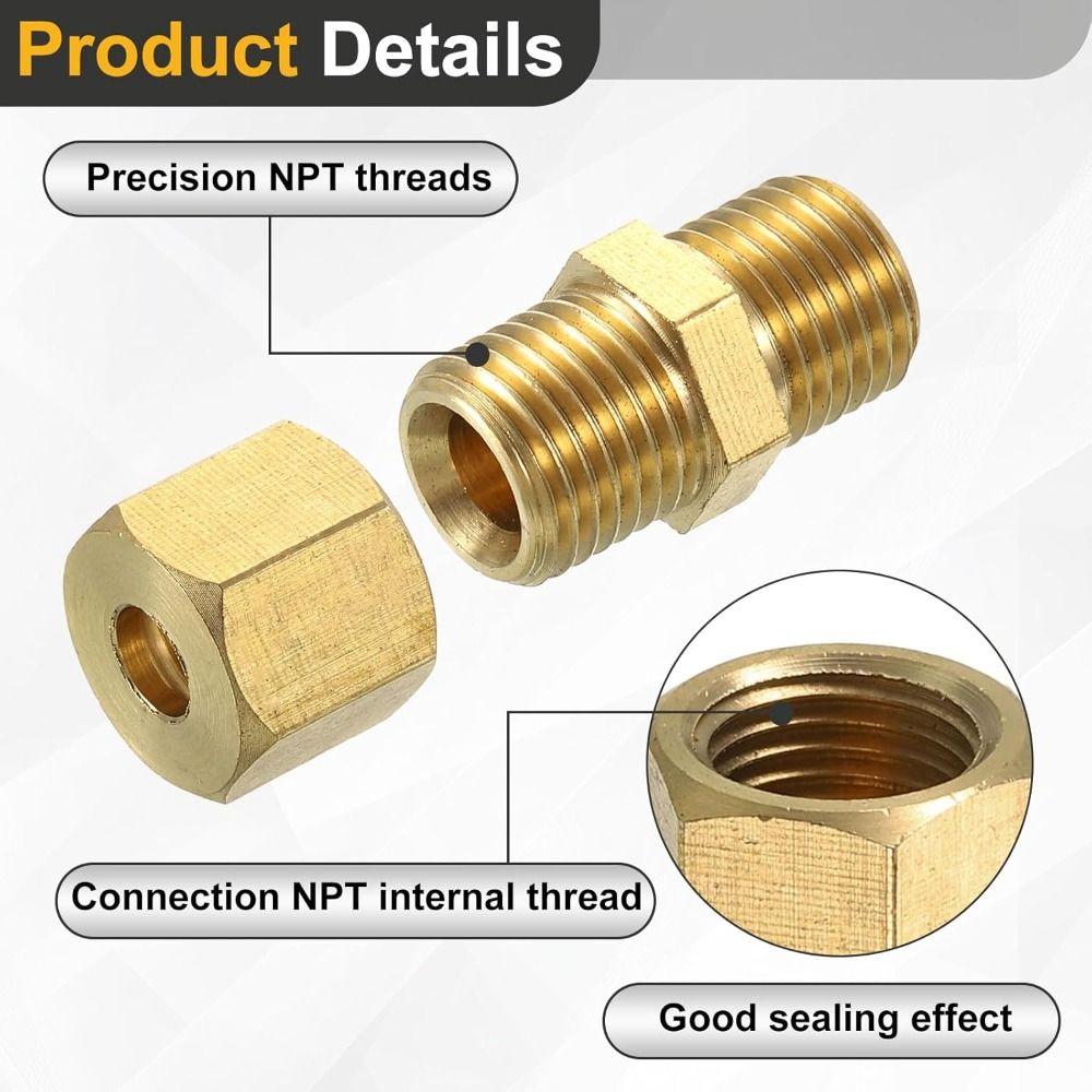 Brass Brass Compression Fittin - Compression Fitting Brass ulasan dan harga