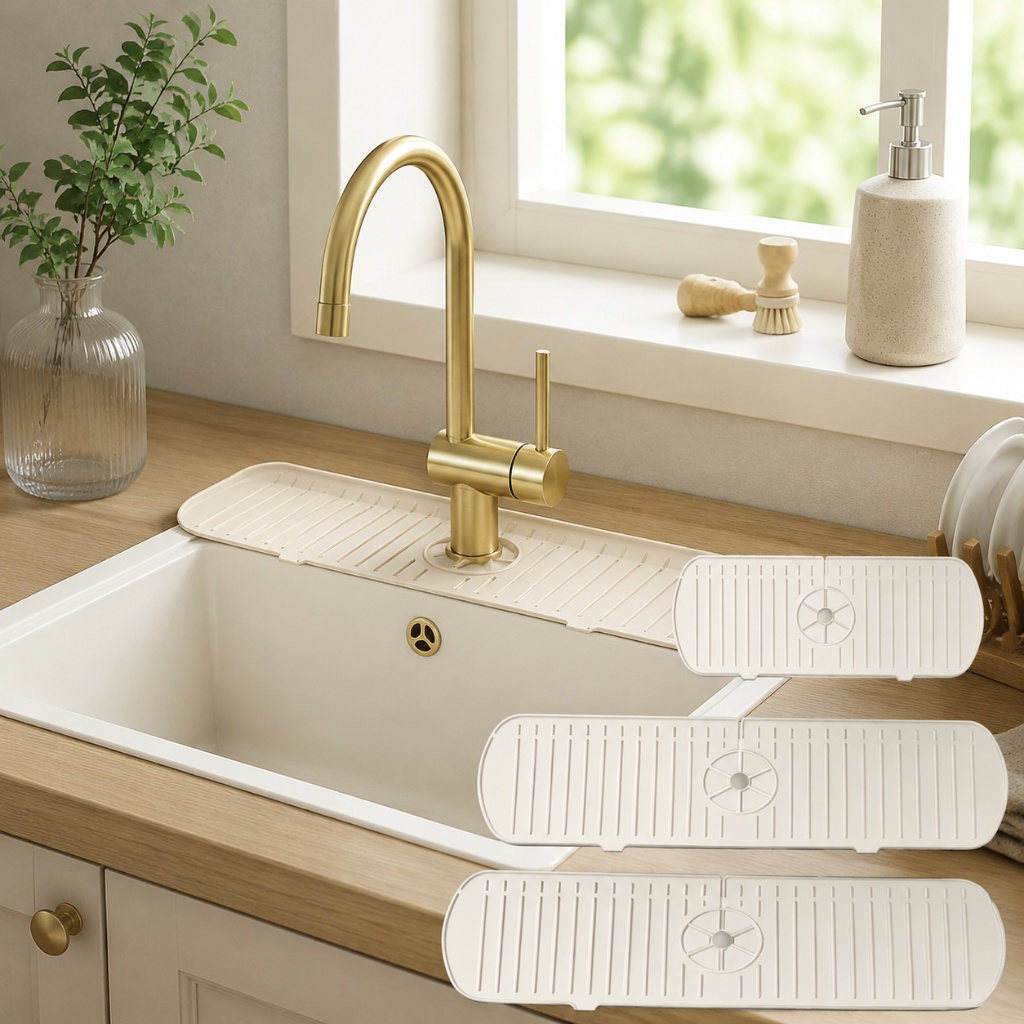 Silicone Faucet Mat Sink Splas - Silicone Tap Washer ulasan dan harga