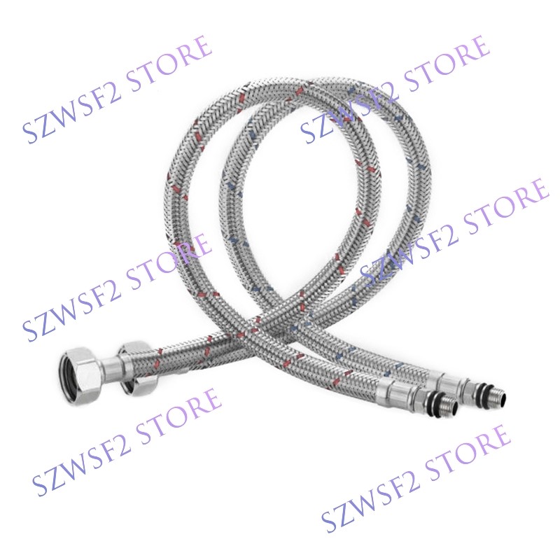 G1/2 60cm 1 Pair Stainless Ste - Flexible Hose Braided ulasan dan harga