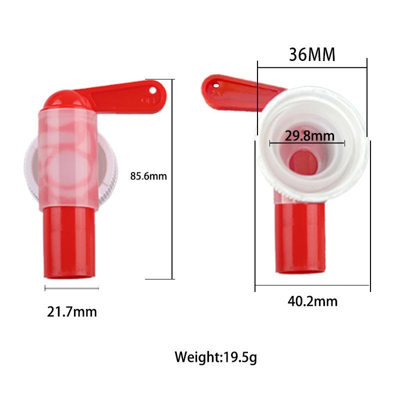 1Pc Red White Plastic Spigot D - Silicone Tap Washer ulasan dan harga